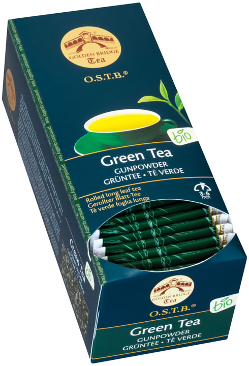 Viropa O.S.T.B - Tee Green Tea Gunpowder BIO  - 30 Beutel