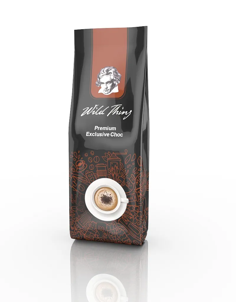 Wildberger Wild Thing Exclusive Choc - Kakaopulfer (10x1000g Karton) für Kaffeevollautomaten und Vendingmaschinen