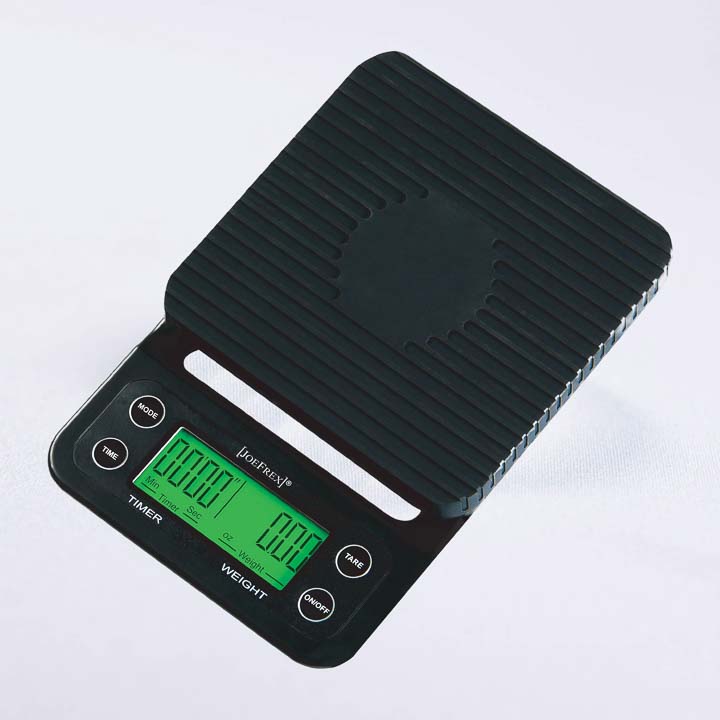 JoeFrex Feinwaage mit Stoppuhr