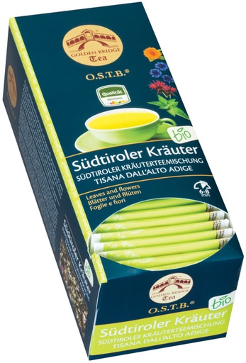 [T82] Viropa O.S.T.B - Tee Südtiroler Kräuter BIO  - 30 Beutel