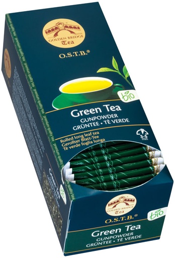 [T86] Viropa O.S.T.B - Tee Green Tea Gunpowder BIO  - 30 Beutel