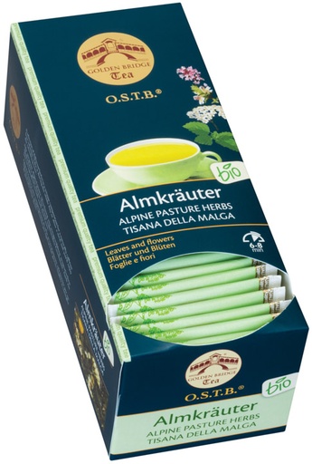 [T87] Viropa O.S.T.B - Tee Almkräuter BIO  - 30 Beutel