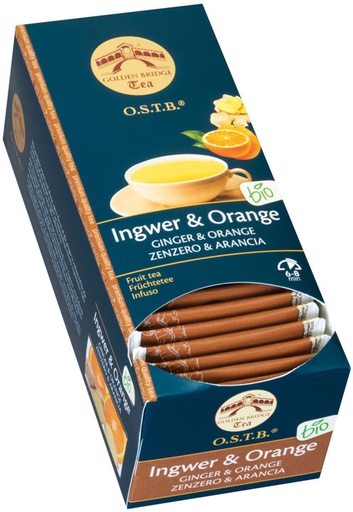 [T92] Viropa O.S.T.B - Tee Ingwer & Orange BIO - 30 Beutel